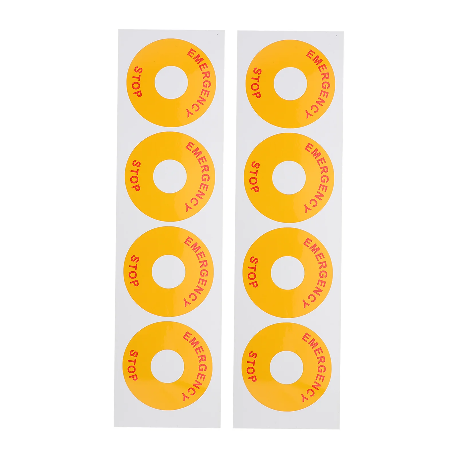 

Stop Emergency Sticker Warning Decal Sign Stickers Label Equipment Caution Tape Decals Replacement Switch Button Safetymarking