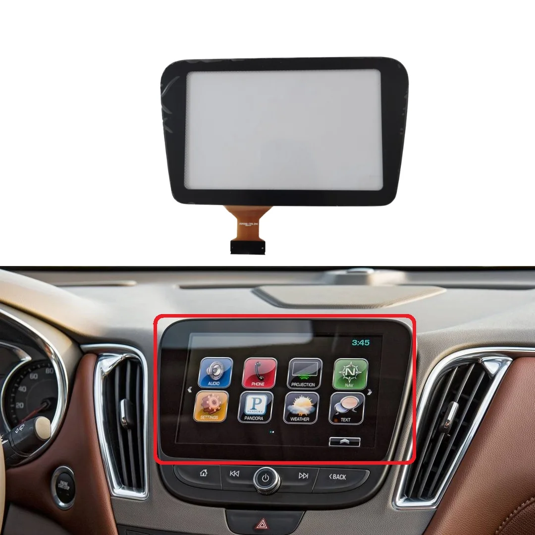 

8-дюймовый сенсорный экран дигитайзер для 2016-2018 Chevy Malibu, сенсорная панель CHEVROLET MYLINK