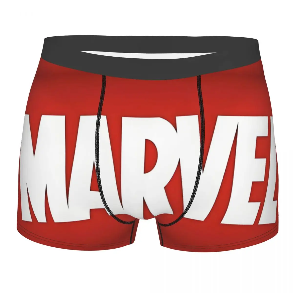 Трусы-боксеры мужские воздухопроницаемые с анимацией Marvel