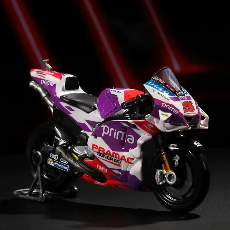 Maisto Pramac Racing 1:18 Ducati 2022 Модель Литья Под Давлением Мотоцикла Коллекционное