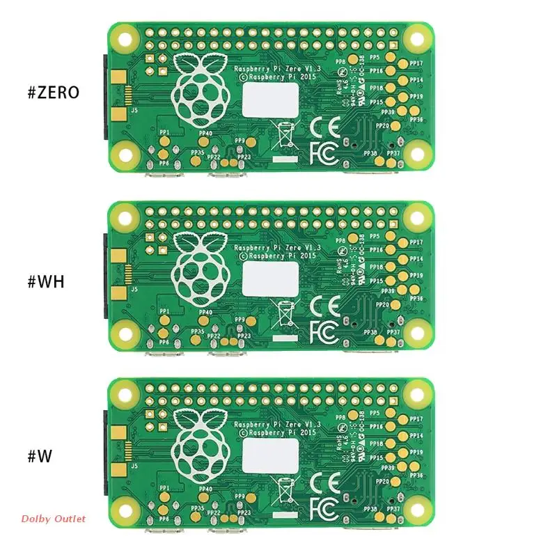 

Raspberry Pi Zero Wh Zero W Board Highest Runnable 1GHz 1080P HDVideo Output