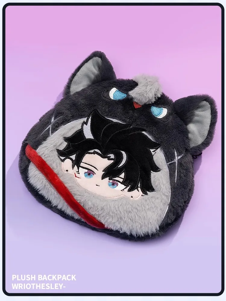 Игровой Косплей GENSHIN IMPACT teyндс Zoo Wriothesley мультяшный креативный плюшевый Кошелек