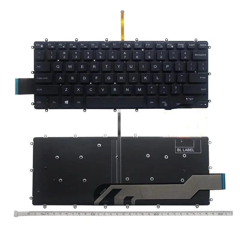 Новая клавиатура LL+ для ноутбуков DELL Inspiron 14 7460 7466 7467 7560 с подсветкой, US 0H4XRJ (art.: 3920d9288265c) - 3920d9288265c