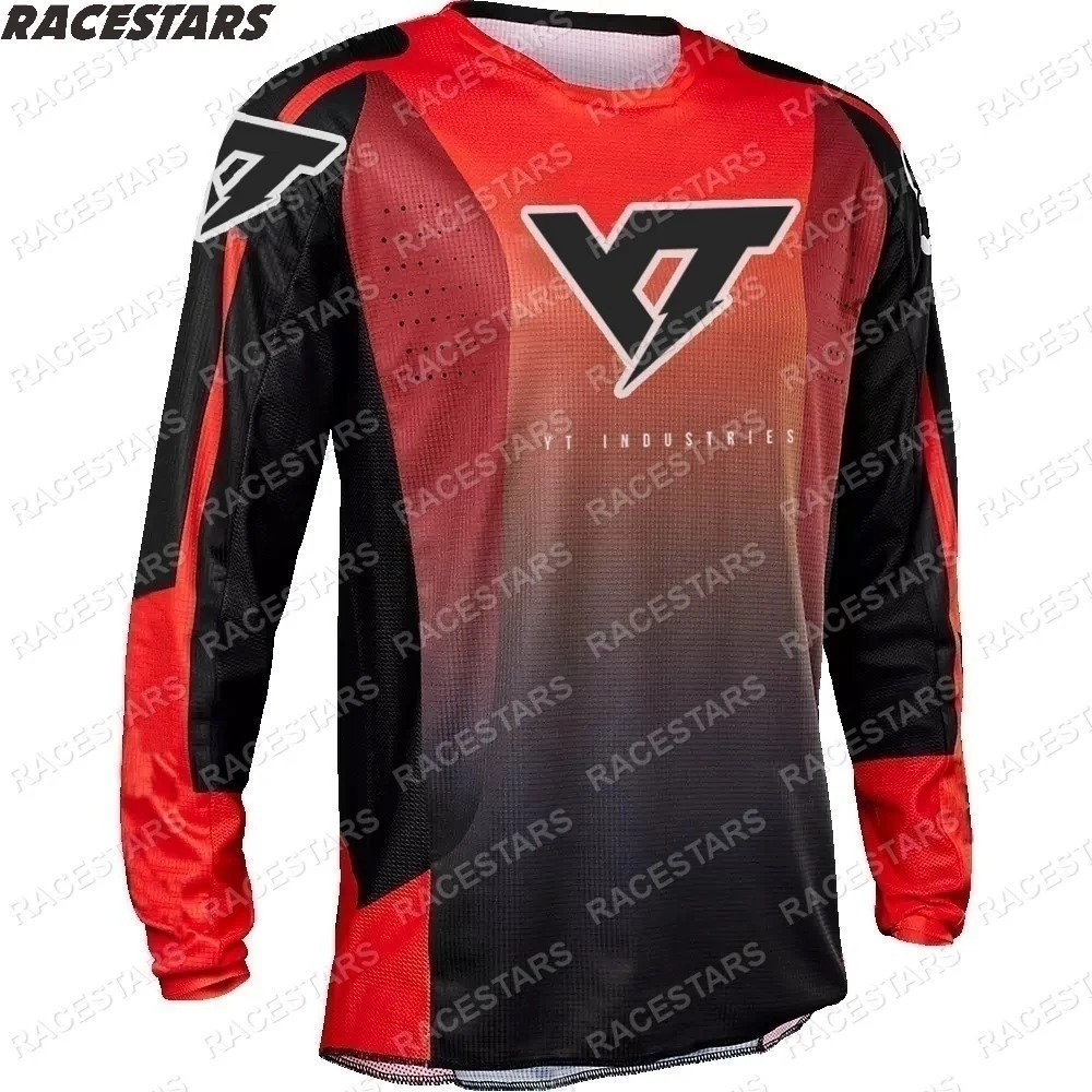 

Motocross Shirts Downhill Jersey Camiseta Enduro MTB Mountain Cycling Wear Bike DH Maillot Ciclismo Hombre Quick Dry Jersey BMX