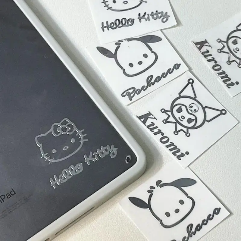 

Sanrio HelloKitty kuromi mymelody Pachacco Artoon аниме металлические наклейки Kawaii простой блокнот холодильник декоративные наклейки