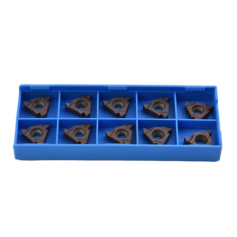 

Brand New Durable Hot Sale Protable Useful Carbide Insert Threaded Accessories CNC 10 Pcs 16ER 3/8\\\" 16ER AG60-TF