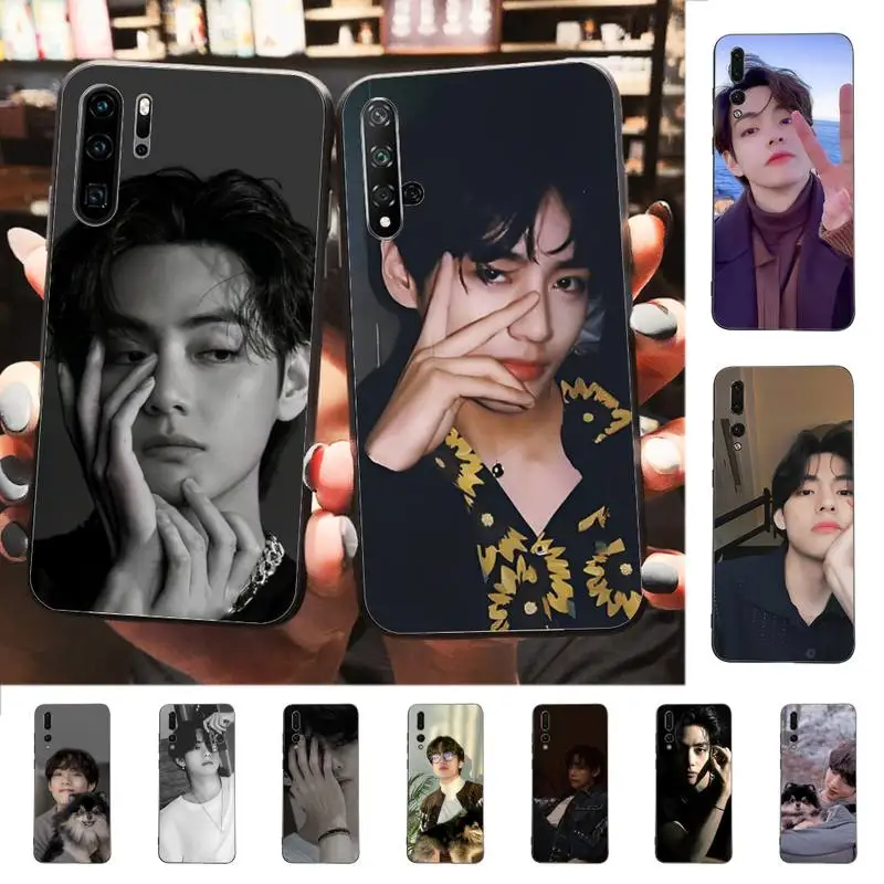 

Korean Star K-kim-taehyung Phone Case for Huawei P30 40 20 10 8 9 lite pro plus Psmart2019