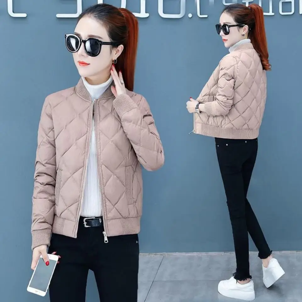 Winter Small Cotton Jacket for Women's Winter Clothing 2023 New Short Down Cotton Jacket Korean Version Loose and Thickened