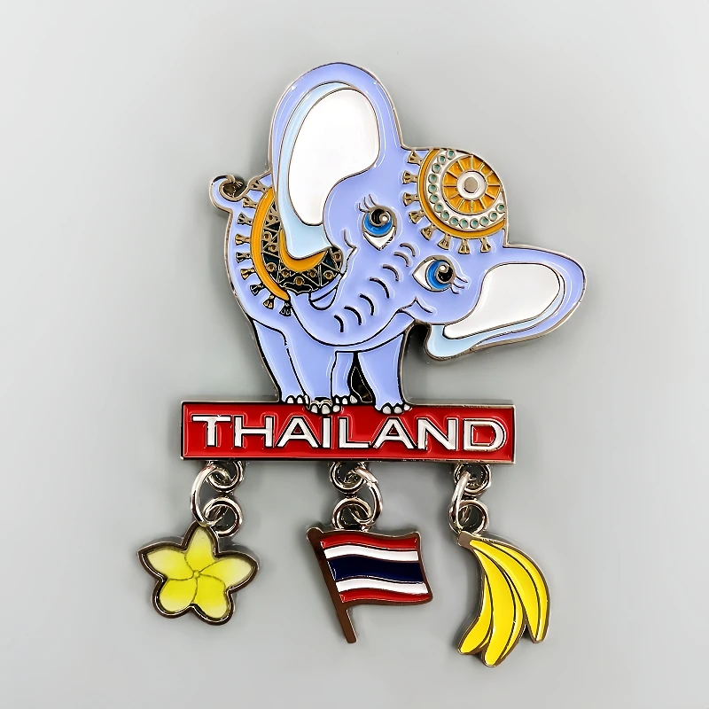 Фото Таиланд наклейки на холодильник Бангкок дорожные сувениры Koh Samui Phuket Krabi магниты на холодильник домашний декор свадебные подарки №1