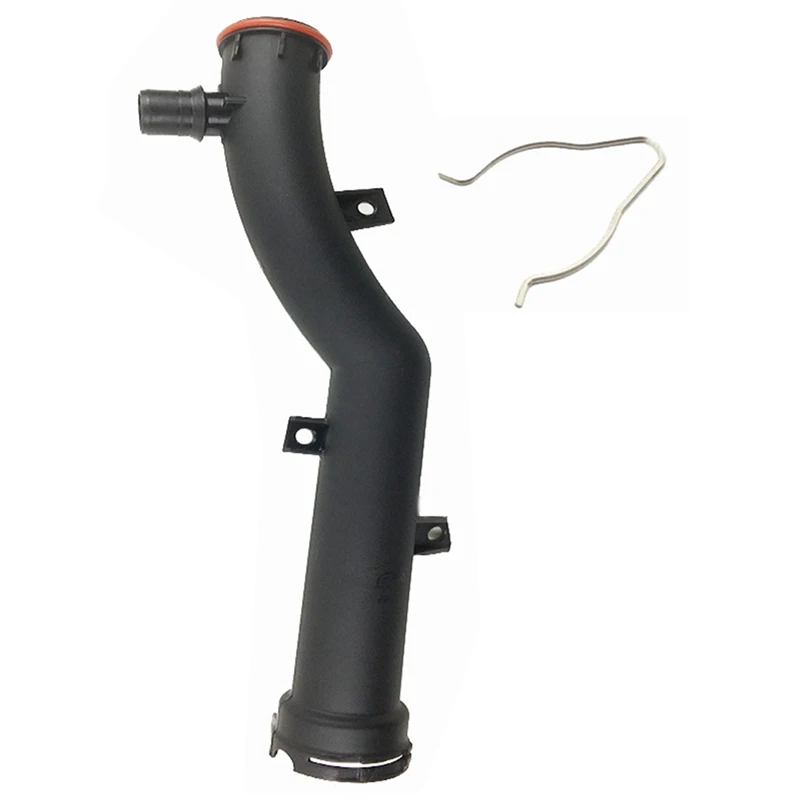

2X 9800661880 1351VF Engine Coolant Water Hose With Metal Clip Lock For Citroen C4 Peugeot 207 308