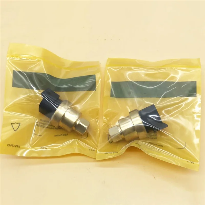 2Pcs 161-1704 Oil Pressure Sensors for Ccaterpillar Ccat E320B E325D E328D Fuel Rail Sensor Excavator Parts