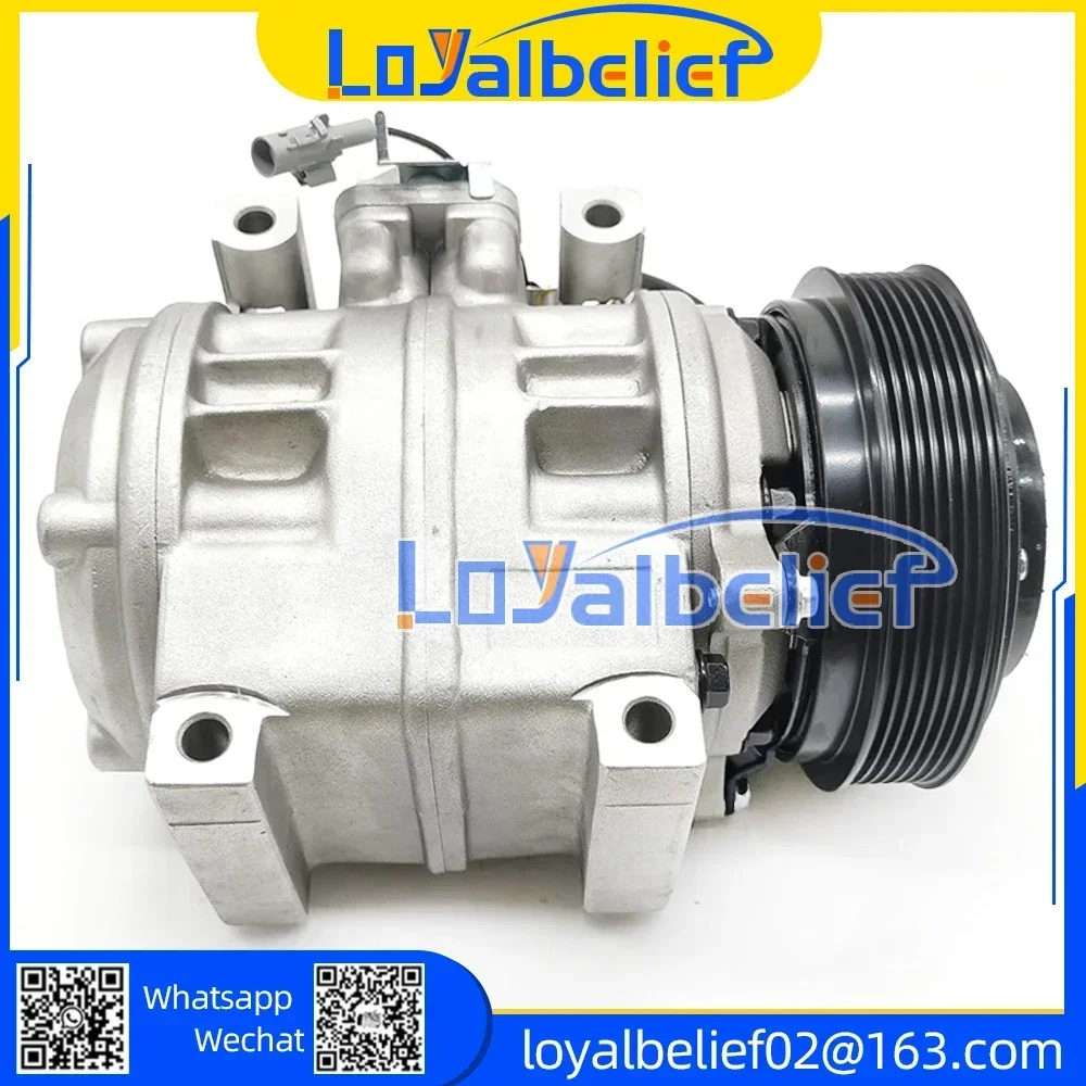 Фото НОВЫЙ Компрессор кондиционера 10P30C для Toyota Mini BUS Toyota Coaster 88320-36560 447220-1472 8832036530 4472200394 4472201030 4472201310 №3