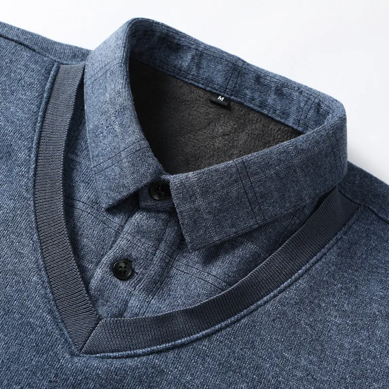 Новинка осенняя мужская верхняя одежда повседневные свитеры Зимние Вязаные