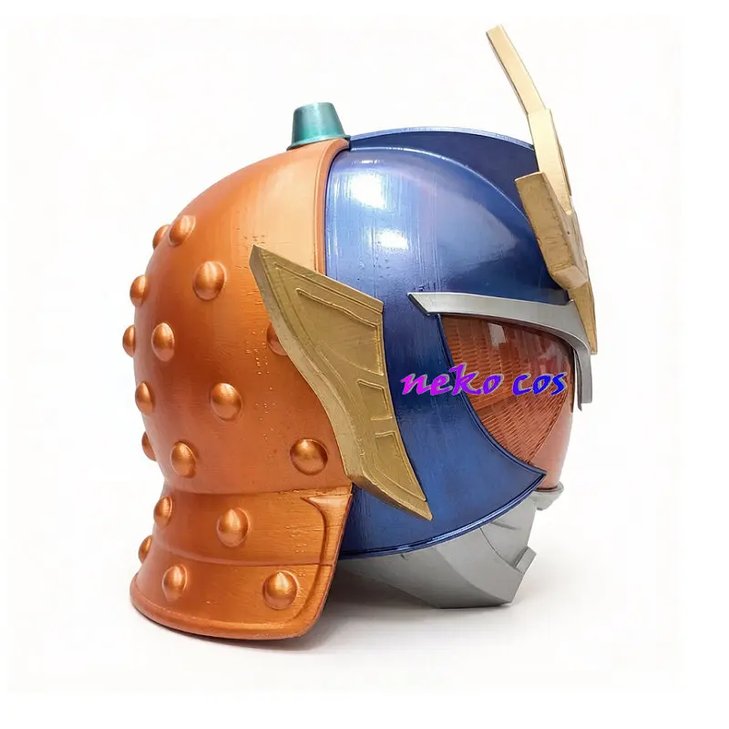 Фото Маска Nekocos Rider Gaim из смолы для косплея, индивидуальный размер, реквизит, игрушка, подарок на Хэллоуин, для ролевых игр №4