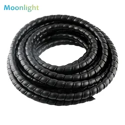 Спиральная пластиковая оплетка разных диаметров Спиральная пластиковая оплетка разных диаметров