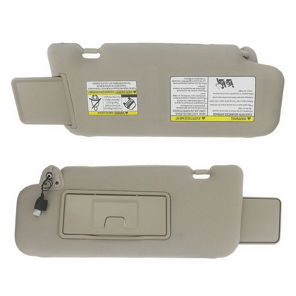 

Beige Sun Visor For Nissan Murano 2006-2008 96401-CC22B 96401CC22B Left Driver Car Front Window Cover Shade Sunvisor With Light