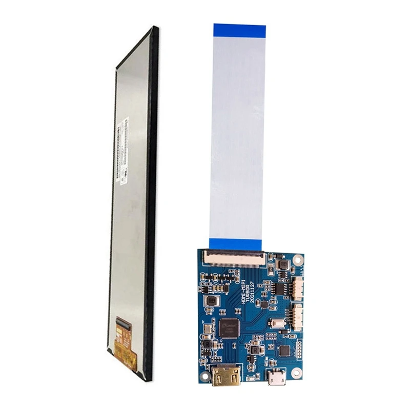 

New 8.8 Inch Strip LCD Screen 1920X480 HSD088IPW1 HDMI-Compatible Driver Board Second Monitor Aida64 Sub Display