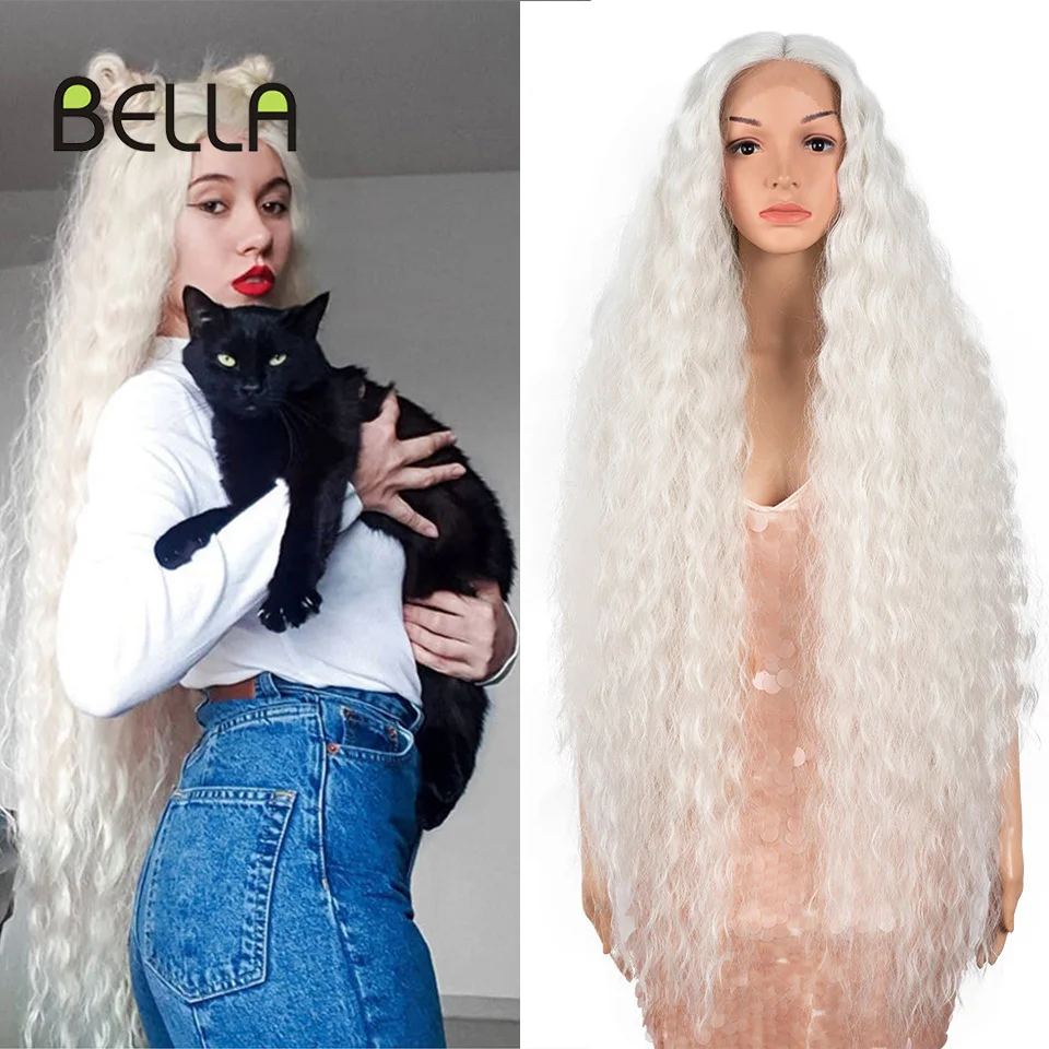 Ful Wigs For Woman Synthetic Lace Wig