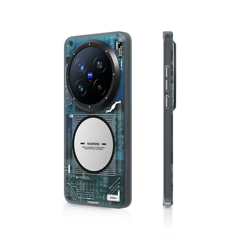 Фото Магнитный чехол YOUNGKIT для Vivo X200 Pro, матовый чехол на заднюю панель для VIVO X200 PRO MINI №3