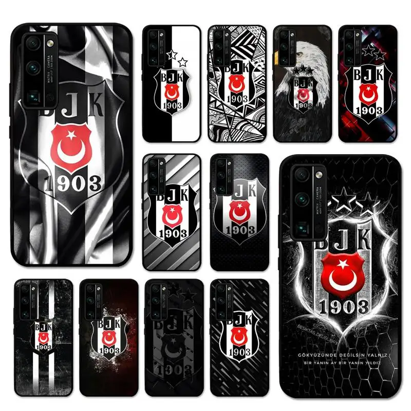 

Fashion besiktas BJK Phone Case For Huawei Honor V30 30 9X 7A Pro View 20 10 9 Lite 10I 8C 8X 5A Play Cover