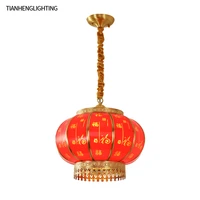 indoor and outdoor lanternsc pure copper pendant led light
