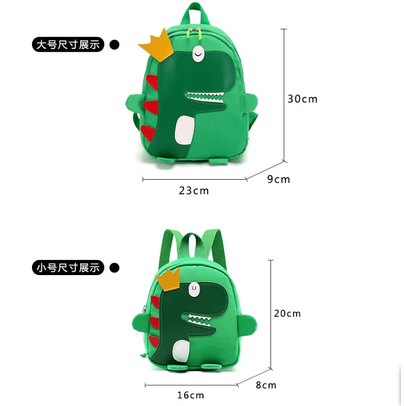 Cute Children Bags Cartoon Dinosaur Backpack Kindergarten Boys Girls Small Schoolbags Mini Backpack School Bag