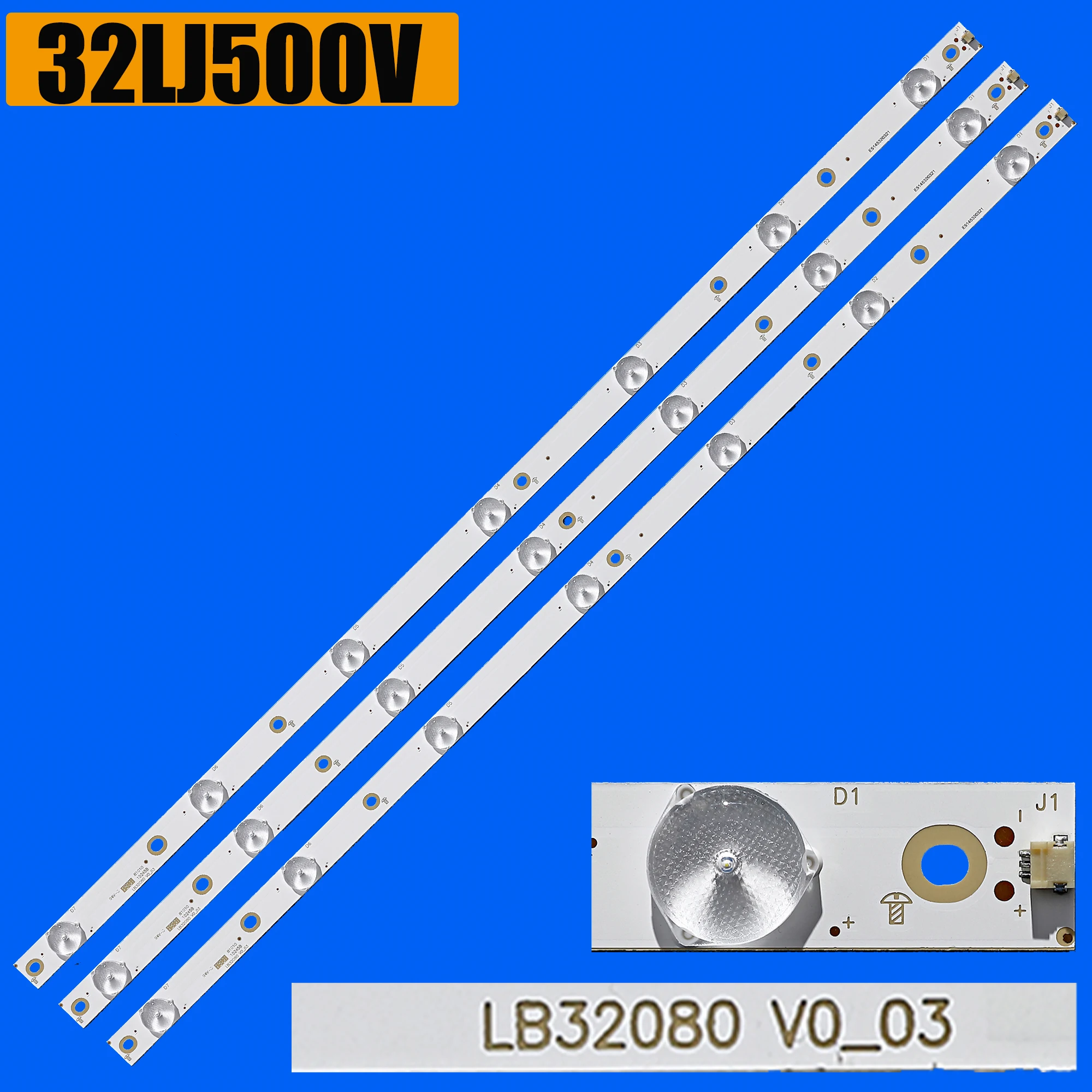 

1/5/15 Комплект светодиодной ленты подсветки для 32PHS4132/60 32PHS5301/12 32PHS5302/12 32PHT4101/12 32PFT4132/12 32PFL5501/60 32PHT4201/60