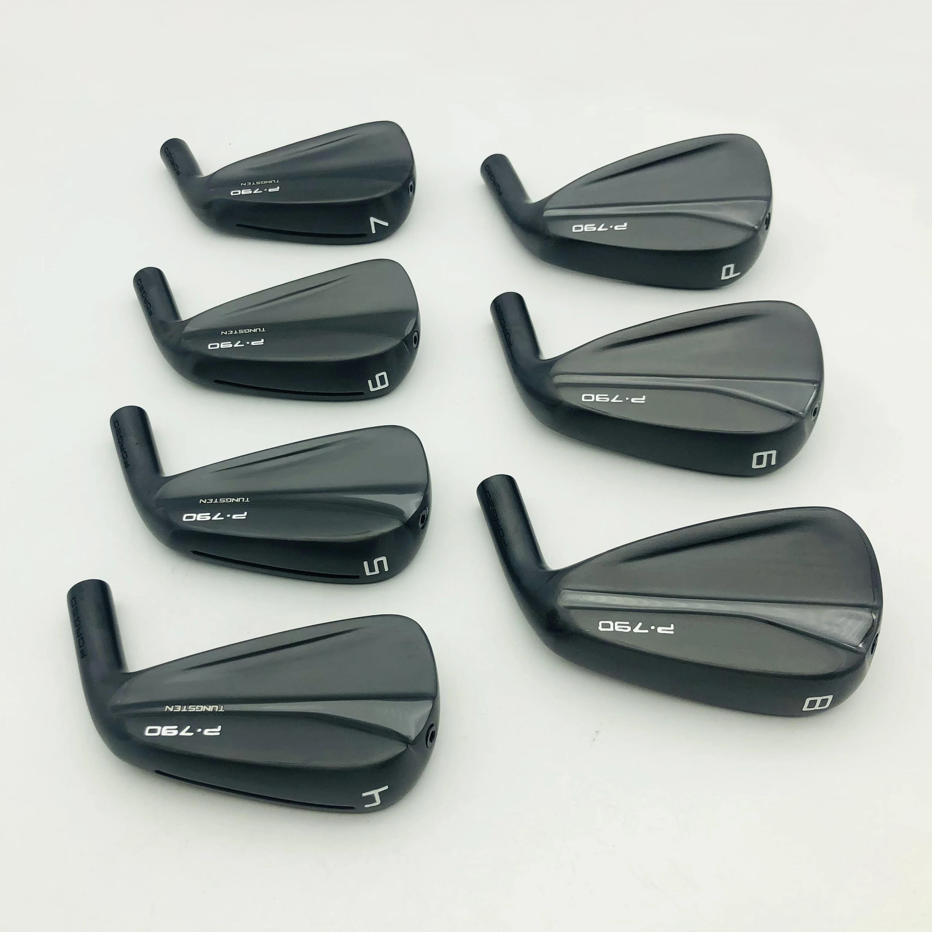 Clubs Black P770 Iron Set Three Generations Of Tour Long Dis
