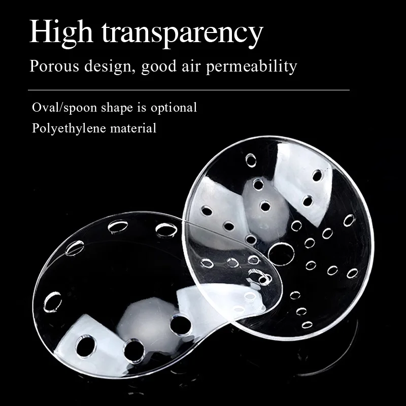 Защитная пористая прозрачная дышащая Однослойная эллиптическая самоклеящаяся