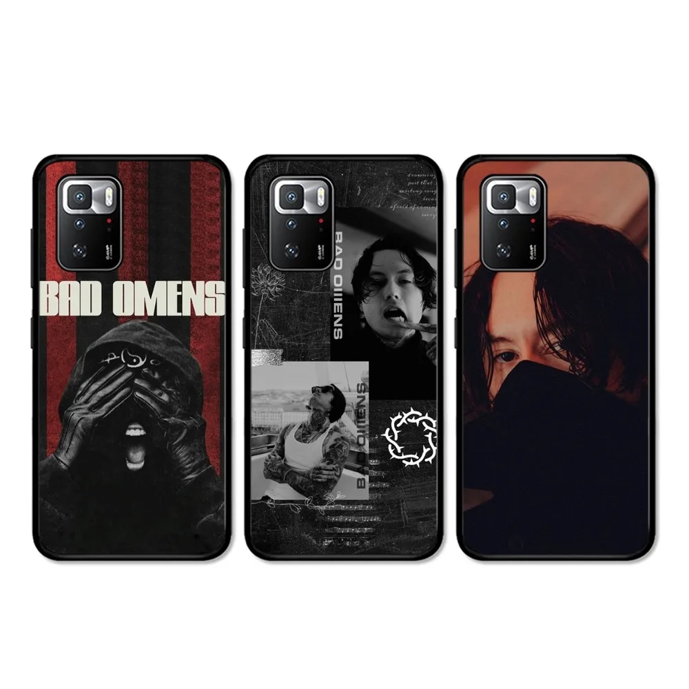 Bad Omens Music Band Phone Case For Redmi 5 6 7 8 9 10 Plus Pro A GO K20 K30 K40 F3 Fundas
