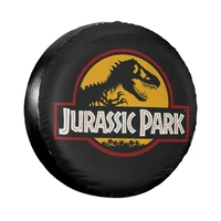 jurassic park ancient animal spare tire cover for jeep hummer giant dinsaur dust proof car wheel covers 14 17inch