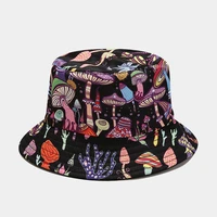 bucket hat mushroom women men summer sun beach climbing hunting outdoor fishing cap accessory