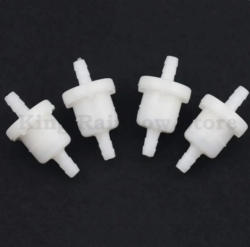 

4 шт., пластиковый топливный фильтр 50cc 90cc 110cc 150cc 250cc