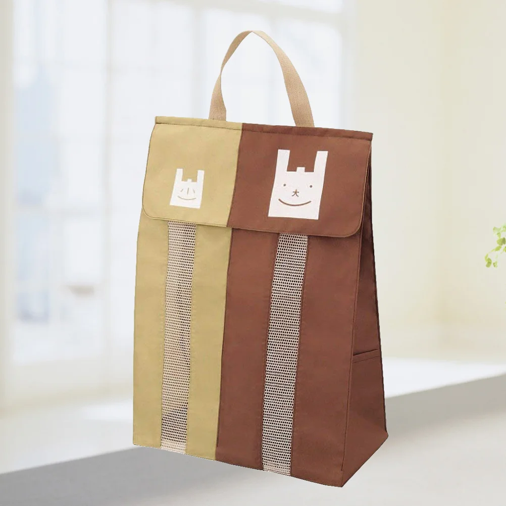 

Grocery Bag Dispenser Waterproof Storage Tote Garbage Organizer Kitchen Supplies