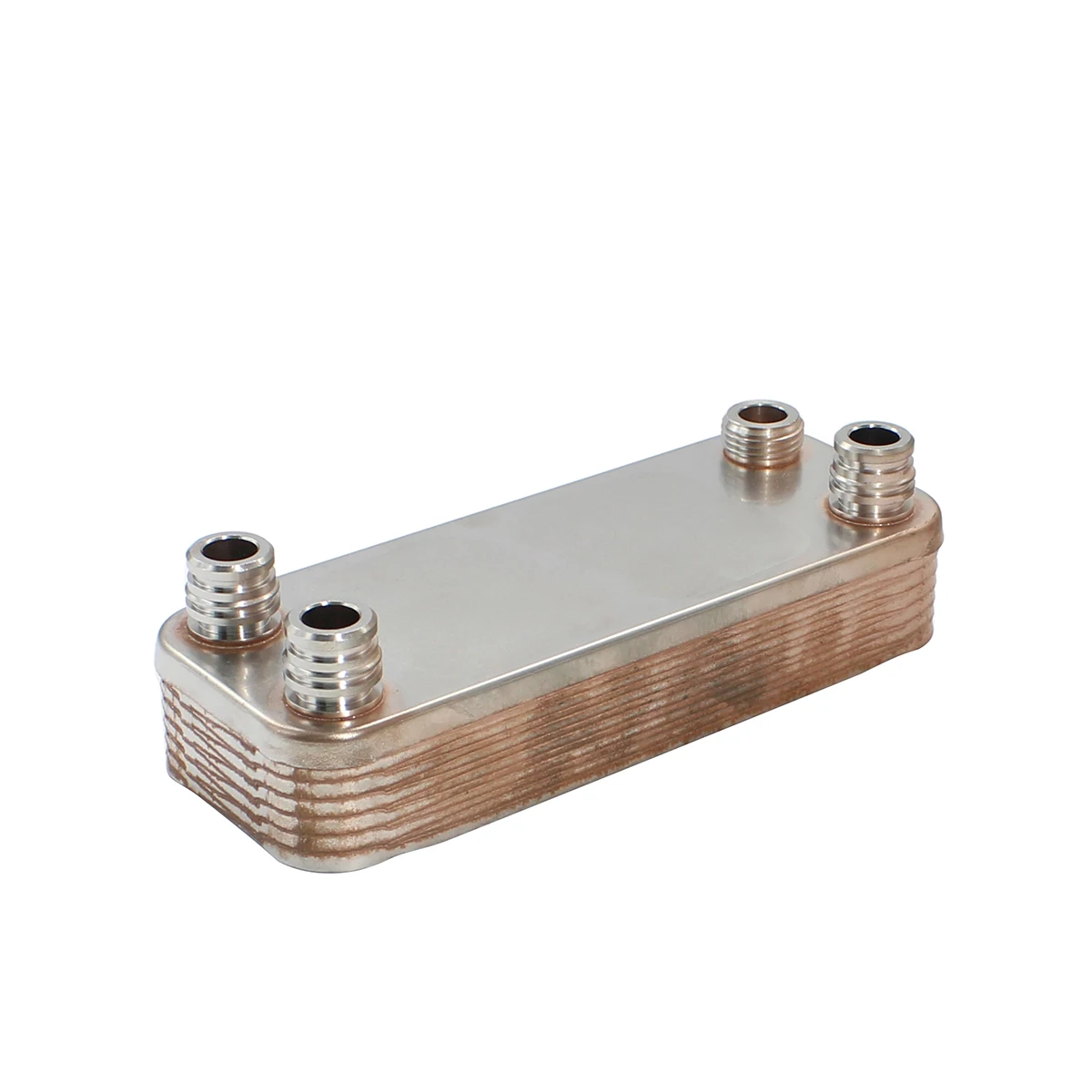 Масляный теплообменник с паяными пластинами из нержавеющей стали 304 охлаждающий