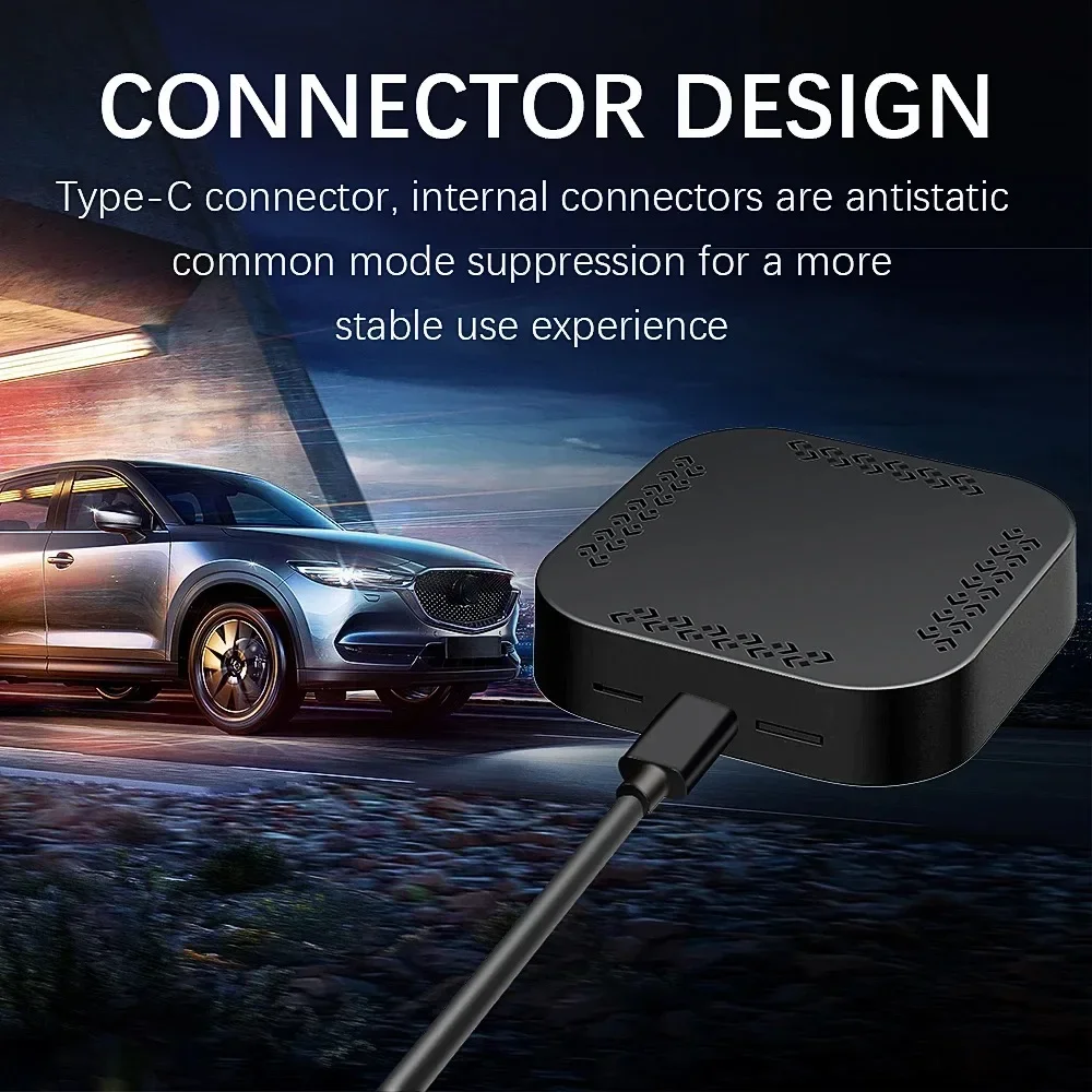 Мультимедийный смарт-навигатор 4 Гб + 64 ГБ USB-флешка для Carplay беспроводная и Android