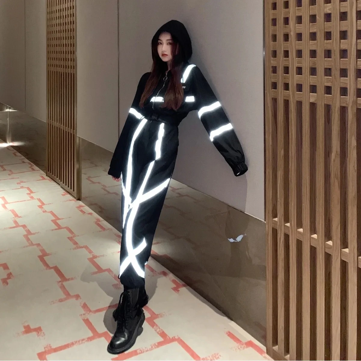 Women Siamese Suit Spring Autumn Tooling Women Jumpsuit Korean Version Fashion Women One-Piece Suit 2022 New Women Jumpsuit Y25