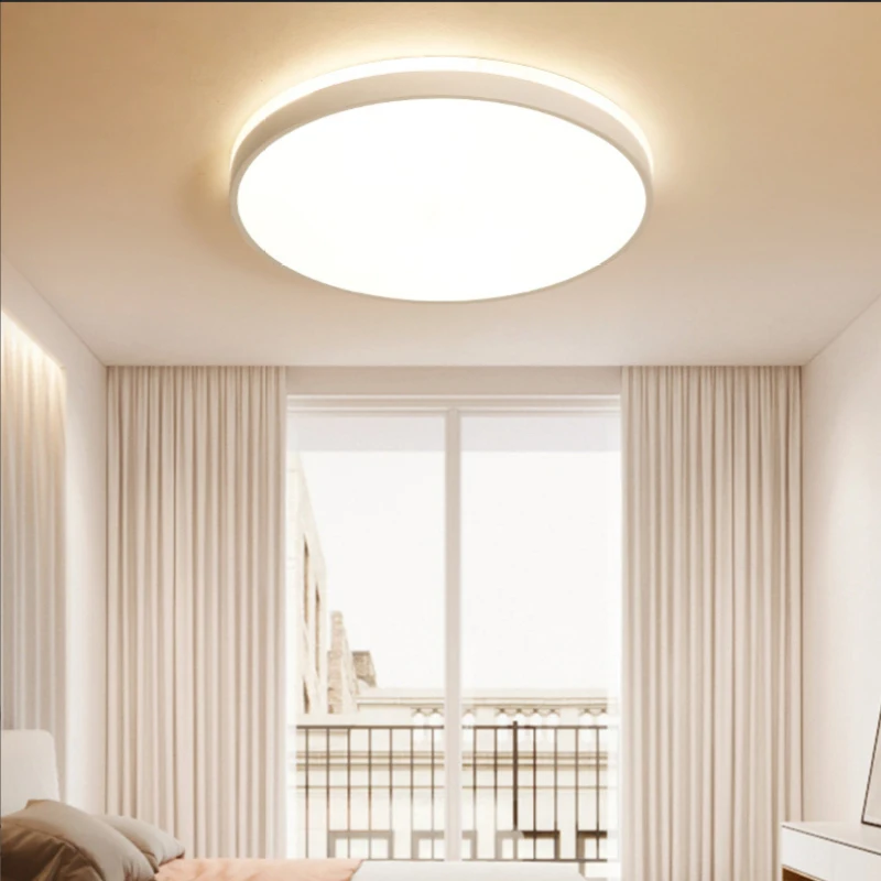 

Современная Минималистичная светодиодный ная потолочная лампа для спальни, креативное освещение для гостиничной комнаты, Круговое освещение, декоративные лампы для гостиной