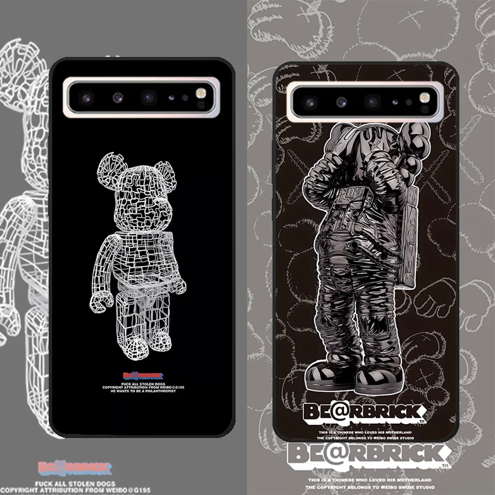 

BANDAI violent bear Phone Case Black Silicone Soft for Samsung S21 S20 Fe Lite S30 Ultra S8 S9 S10 E Plus funda shell cover HOT