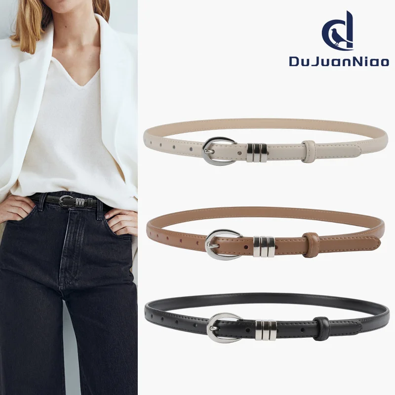 

100% натуральная кожа 2023 новый женский ремень из натуральной кожи с джинсами, повседневные брюки, универсальное маленькое платье, высококачественное украшение