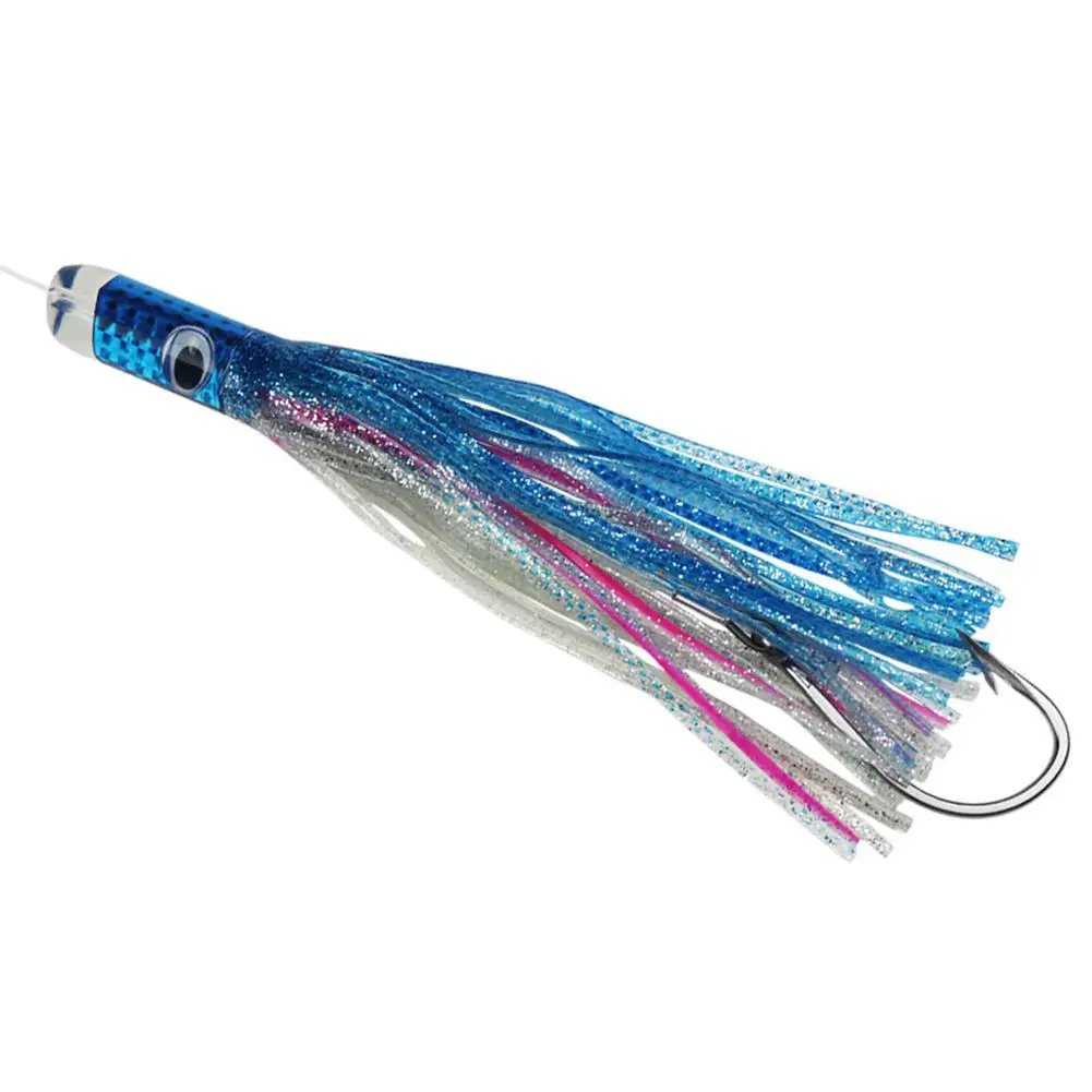 

30cm167g Fishing Lure Sea Fishing Bait Soft Bait Resin Octopus Head Fishing Lures Fishing Tackle (random Color)