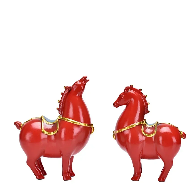 Lucky Mascot Tangma керамический орнамент для офиса гостиной спальни рабочего стола