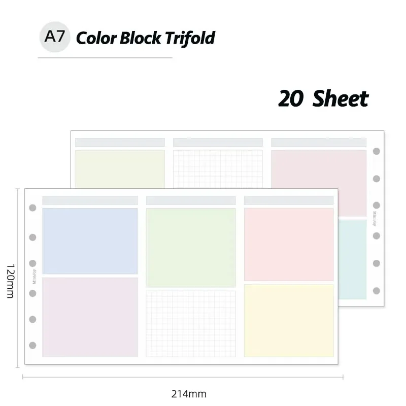 

Fromthenon Многофункциональный цветной блок A6A7