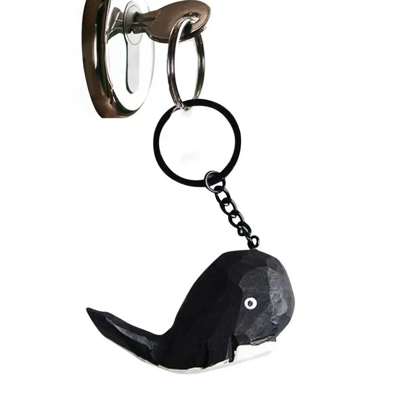 

Деревянные брелки для ключей, милый брелок для ключей с морскими животными, аксессуары для украшения ключей, рюкзаков, сумок, кошельков для монет, мобильных