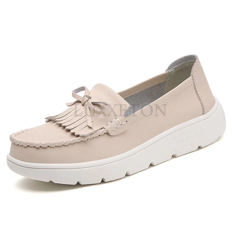 Genuine Leather Tenis MujerNew Arrived Women Tennis Shoes Ladies Sneaker Female Fitness Sport Shoes Outdoor Walking Shoes