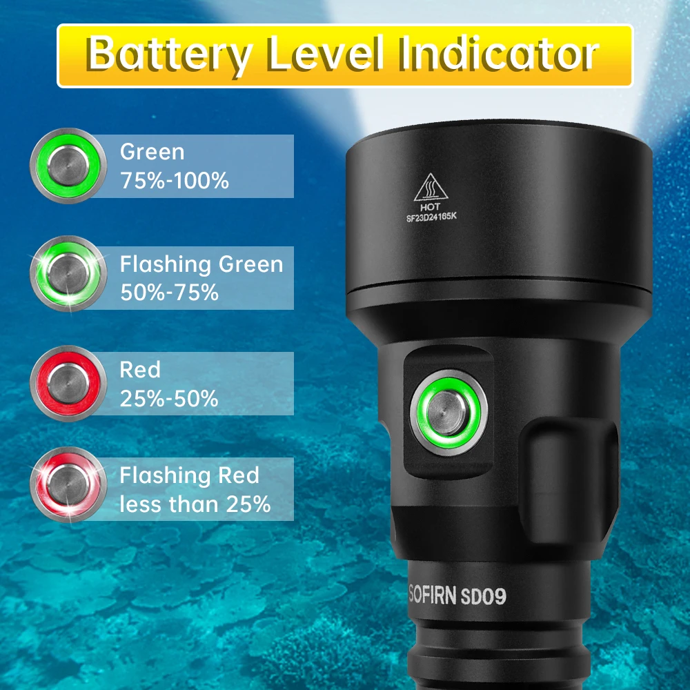 Рисунок 5 - Фонарик для дайвинга Sofirn SD09