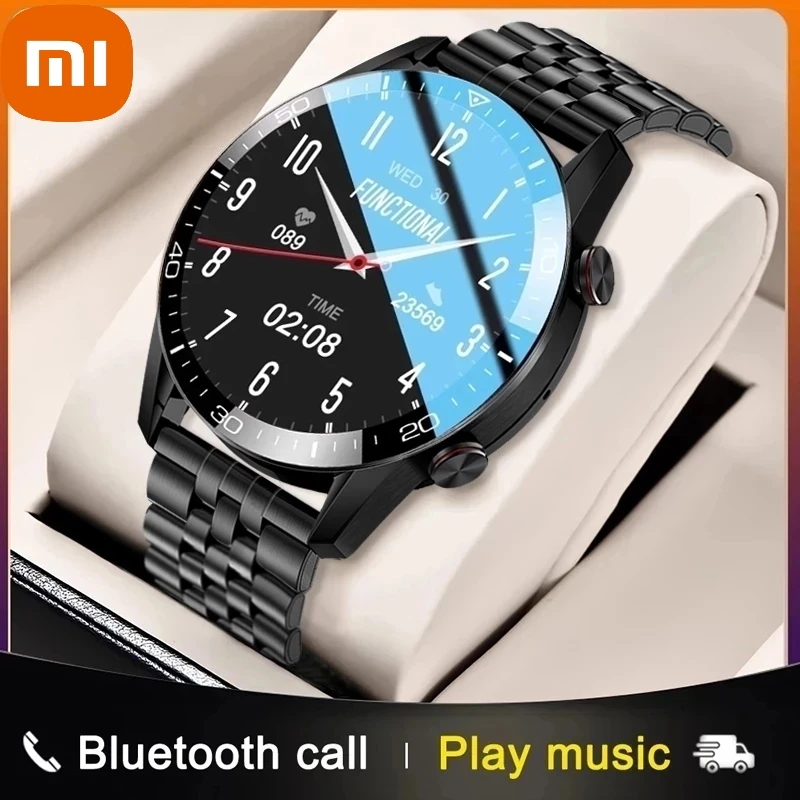 

xiaomi Bluetooth Call Smart Watch Men IP68 Waterproof Heart Rate Blood Pressure Full Touch Screen Smartwatch Fitness Watch