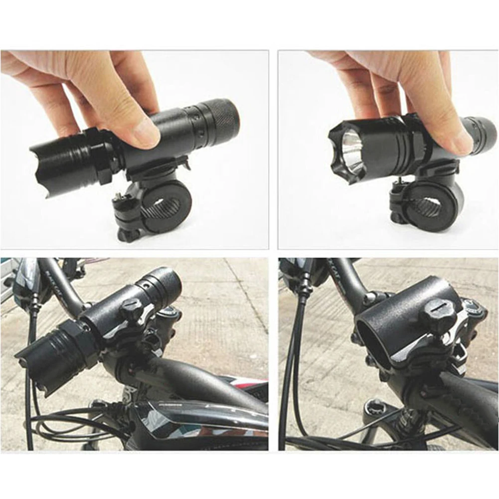 

Mountain Bike Light Frame Bicycle Light Torch Flashlight Clip Bracket Antiskid Night Riding Headlamp Bracket Rack
