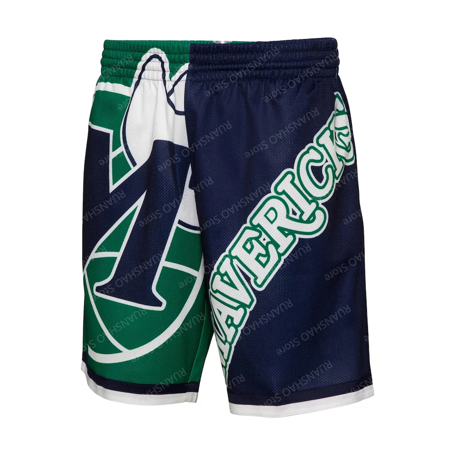 Спортивные короткие шорты унисекс из полиэстера на все сезоны с дышащим кроем