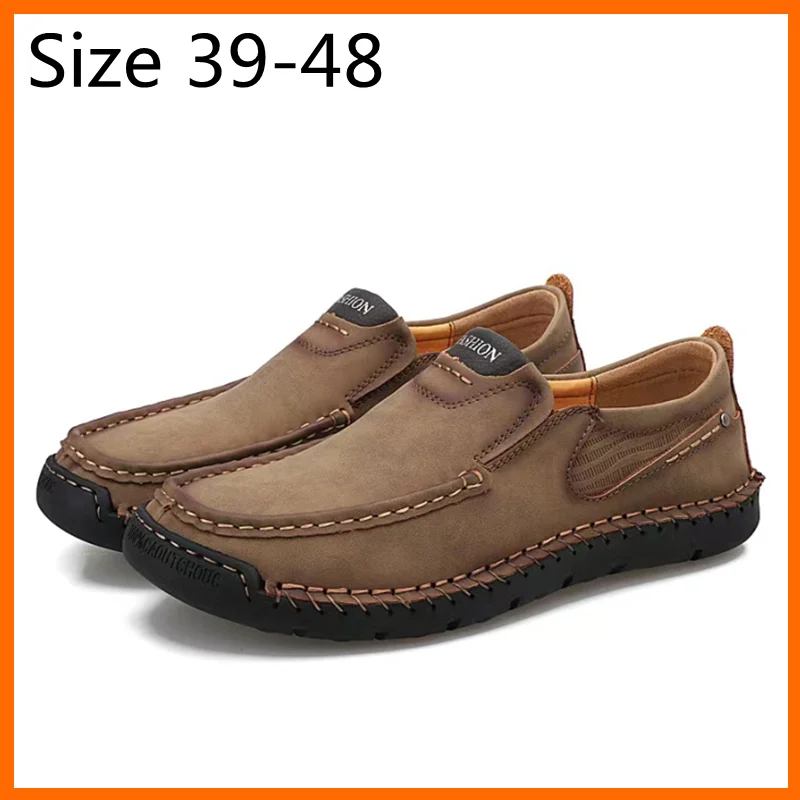 

Xiaomi Men Loafers Casual Slip-On Shoes Men Sneakers Fashion Casual Shoes Rubber Comfortable Flat Sneakers Men Size 39-48